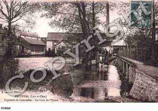 Ville de FRETEVAL, carte postale ancienne