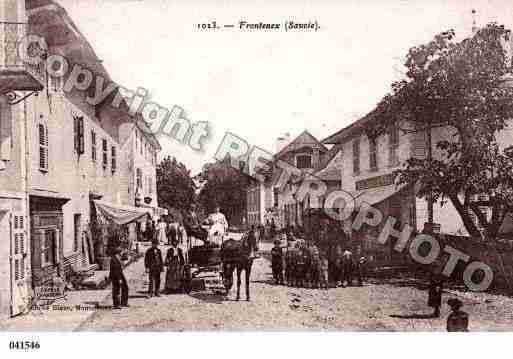 Ville de FRONTENEX, carte postale ancienne