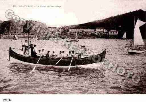 Ville de GRANVILLE, carte postale ancienne