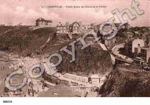 Ville de GRANVILLE, carte postale ancienne