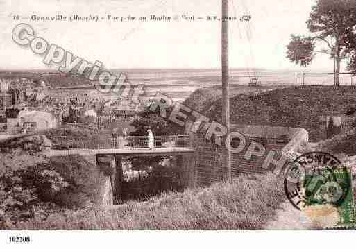 Ville de GRANVILLE, carte postale ancienne