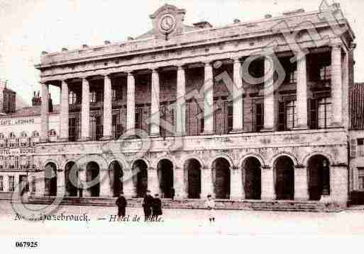 Ville de HAZEBROUCK, carte postale ancienne