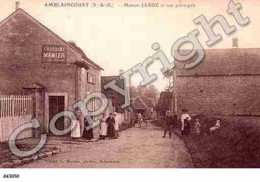 Ville de HERMERAY, carte postale ancienne