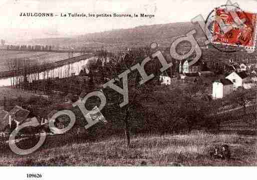 Ville de JAULGONNE, carte postale ancienne