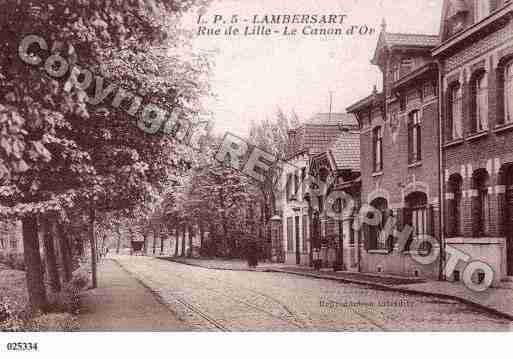 Ville de LAMBERSART, carte postale ancienne