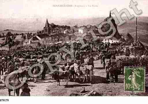 Ville de LAVALROQUECEZIERE, carte postale ancienne