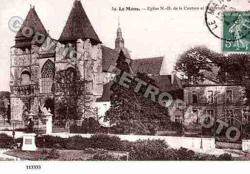 Ville de MANS(LE), carte postale ancienne