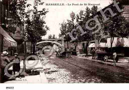 Ville de MARSEILLE, carte postale ancienne