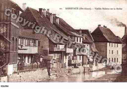 Ville de MASEVAUX, carte postale ancienne