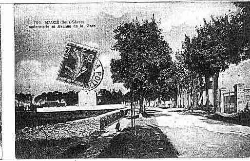 Ville de MAUZETHOUARSAIS, carte postale ancienne