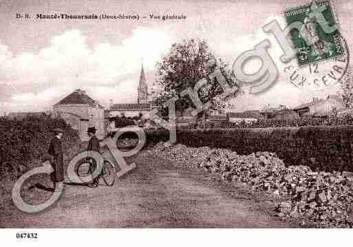 Ville de MAUZETHOUARSAIS, carte postale ancienne