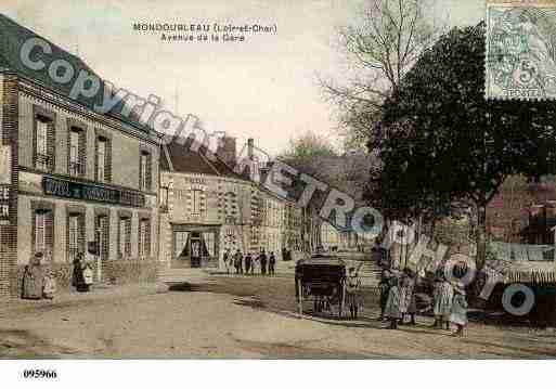 Ville de MONDOUBLEAU, carte postale ancienne