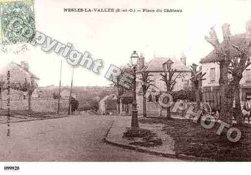 Ville de NESLESLAVALLEE, carte postale ancienne