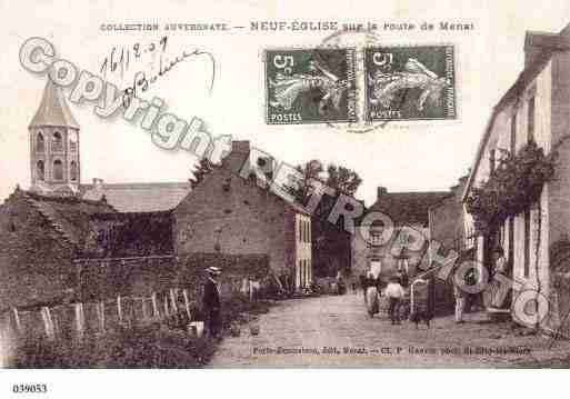 Ville de NEUFEGLISE, carte postale ancienne