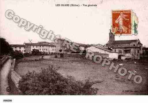 Ville de OLMES(LES), carte postale ancienne