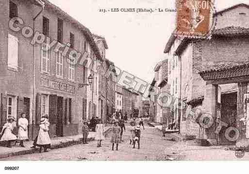 Ville de OLMES(LES), carte postale ancienne