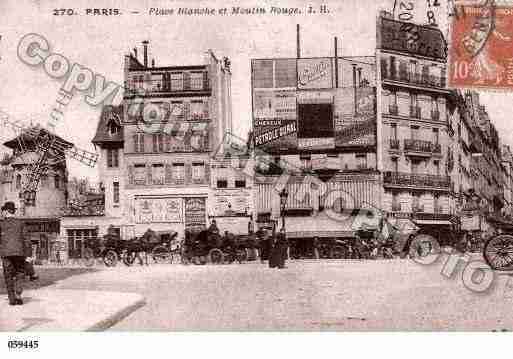 Ville de PARIS18, carte postale ancienne