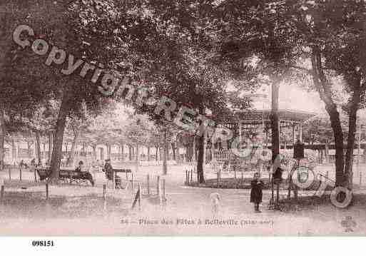 Ville de PARIS19, carte postale ancienne