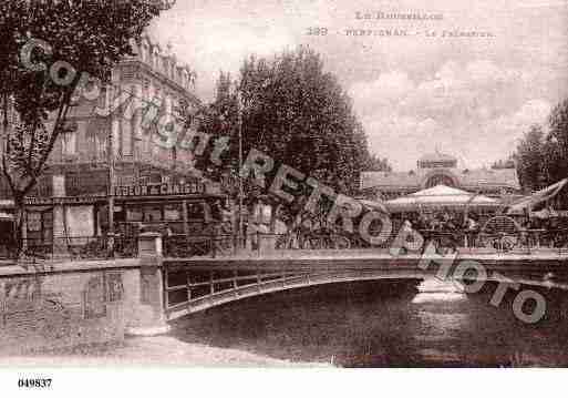 Ville de PERPIGNAN, carte postale ancienne