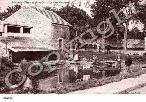 Ville de PLESSISCHENET(LE), carte postale ancienne