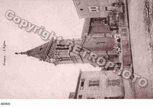 Ville de POMPEY, carte postale ancienne