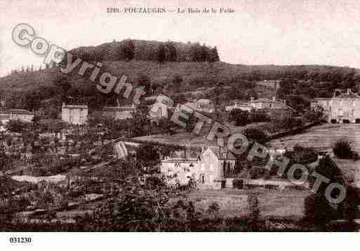 Ville de POUZAUGES, carte postale ancienne