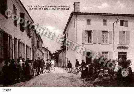 Ville de REAUX, carte postale ancienne