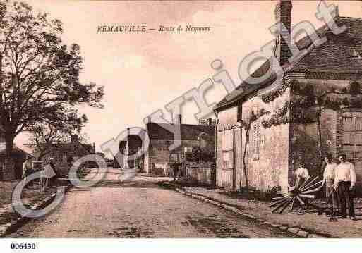 Ville de REMAUVILLE, carte postale ancienne