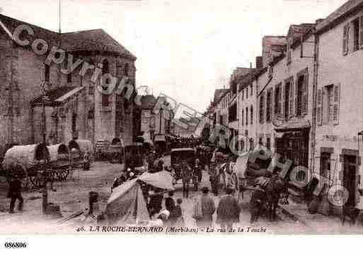 Ville de ROCHEBERNARD(LA), carte postale ancienne Ville de ROCHEBERNARD(LA), carte postale ancienne