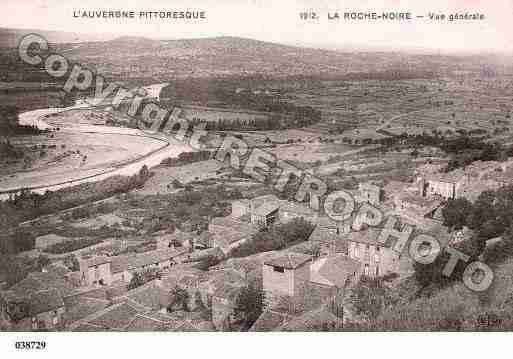 Ville de ROCHENOIRE(LA), carte postale ancienne