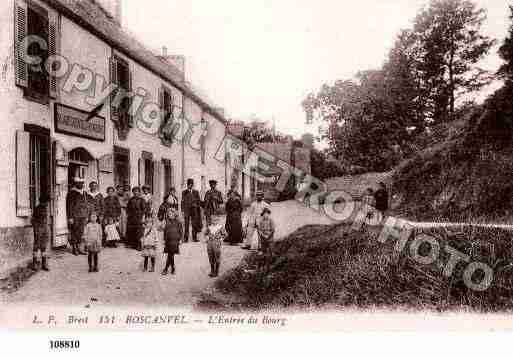 Ville de ROSCANVEL, carte postale ancienne