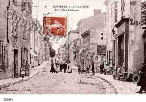 Ville de ROSIERESAUXSALINES, carte postale ancienne