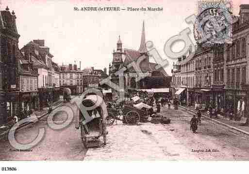 Ville de SAINTANDREDEL\'EURE, carte postale ancienne