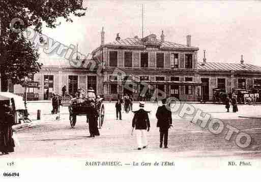 Ville de SAINTBRIEUC, carte postale ancienne