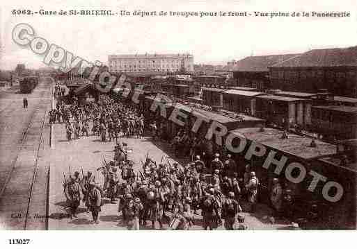 Ville de SAINTBRIEUC, carte postale ancienne