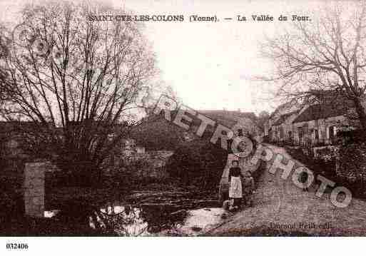 Ville de SAINTCYRLESCOLONS, carte postale ancienne