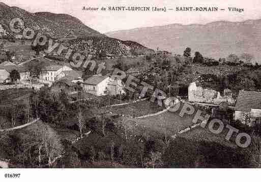 Ville de SAINTLUPICIN, carte postale ancienne