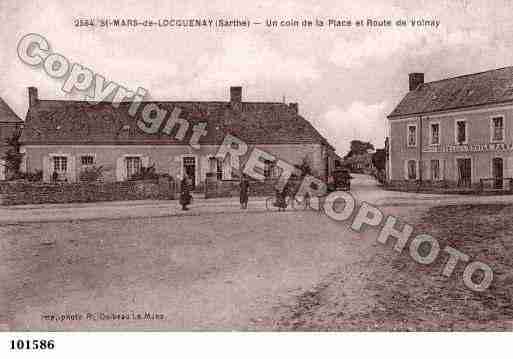 Ville de SAINTMARSDELOCQUENAY, carte postale ancienne Ville de SAINTMARSDELOCQUENAY, carte postale ancienne