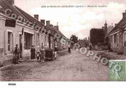 Ville de SAINTMARSDELOCQUENAY, carte postale ancienne