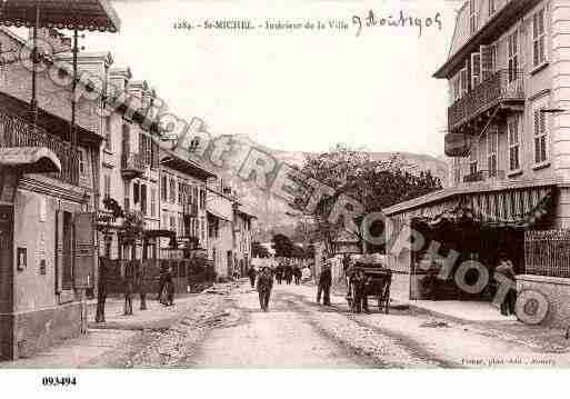 Ville de SAINTMICHELDEMAURIENNE, carte postale ancienne