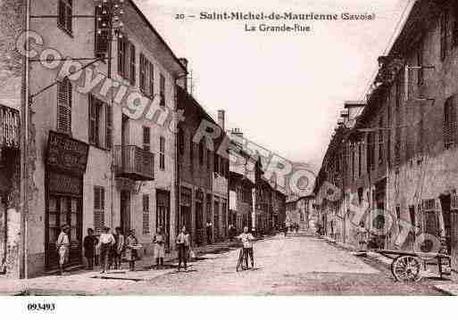 Ville de SAINTMICHELDEMAURIENNE, carte postale ancienne