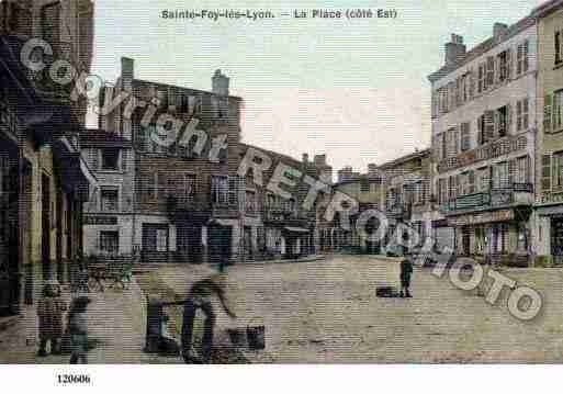 Ville de SAINTEFOYLESLYON, carte postale ancienne Ville de SAINTEFOYLESLYON, carte postale ancienne