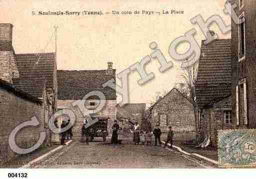 Ville de SARRY, carte postale ancienne Ville de SARRY, carte postale ancienne