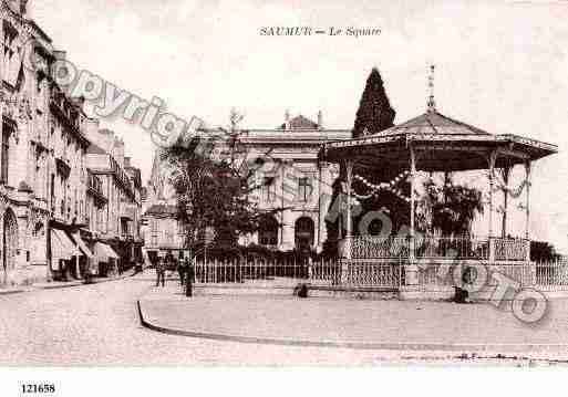 Ville de SAUMUR, carte postale ancienne