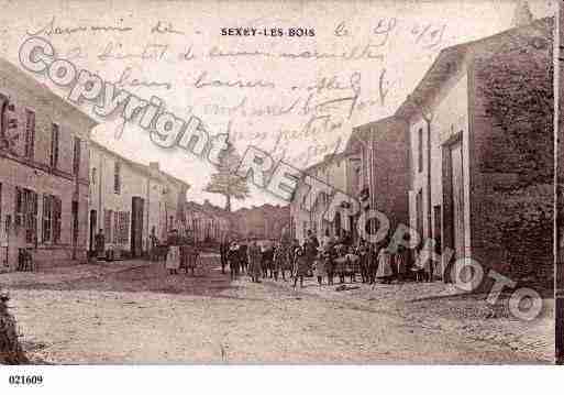 Ville de SEXEYLESBOIS, carte postale ancienne