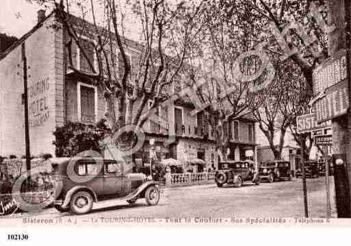 Ville de SISTERON, carte postale ancienne