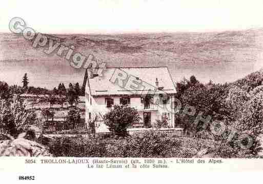 Ville de THOLLON, carte postale ancienne