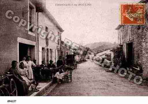 Ville de THONNANCELESMOULINS, carte postale ancienne