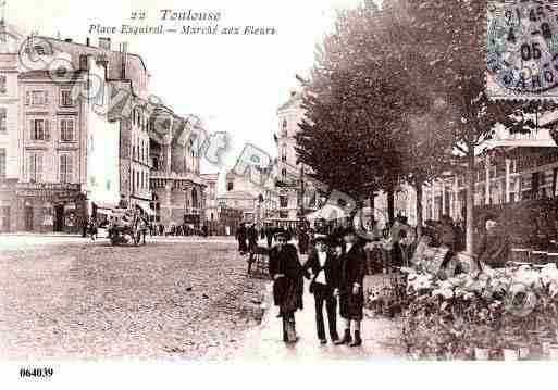 Ville de TOULOUSE, carte postale ancienne