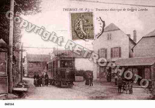 Ville de TREBONS, carte postale ancienne Ville de TREBONS, carte postale ancienne